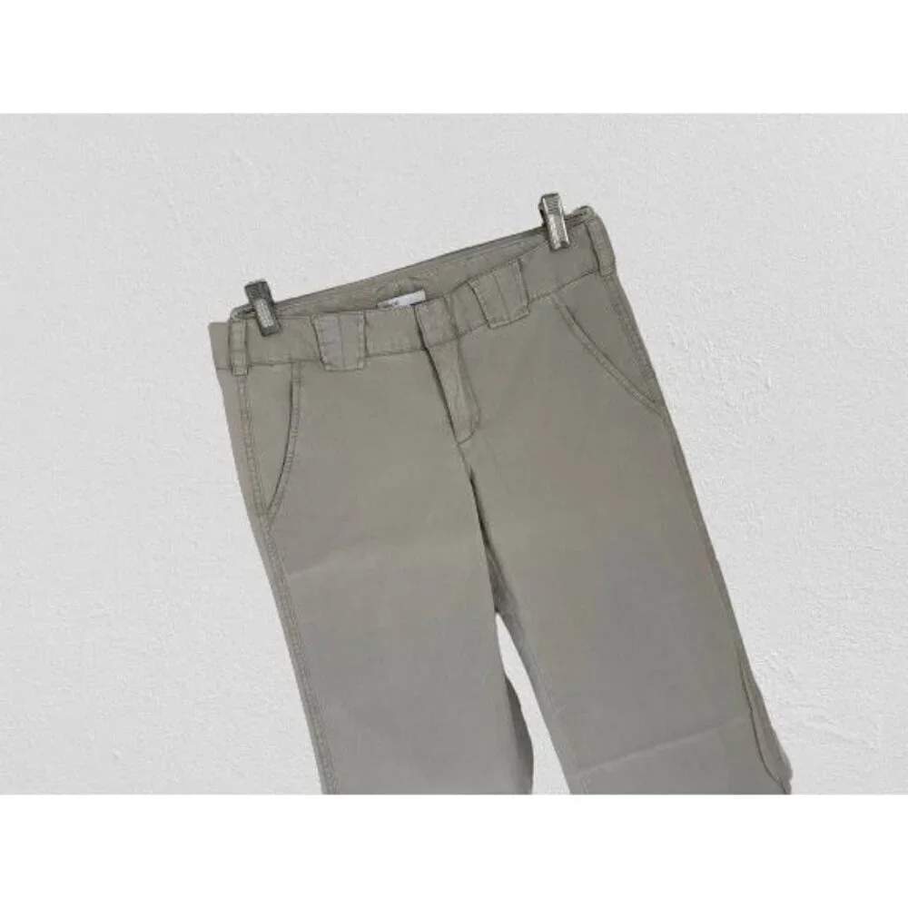 VINCE Casual Pants Cotton Strait Cut Chino 4 Pockets Gray Size 4